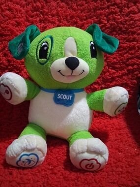 LeapFrog My Pal Scout Green Plush Puppy